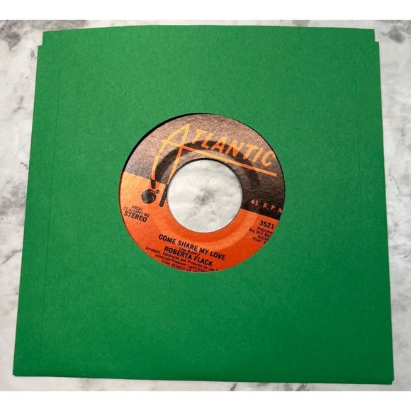 Roberta Flack Come Share My Love / When It's Over 45 Soul Atlantic 3521 - Picture 6 of 6